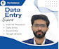 do accurate data entry, copypaste and web research