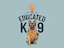 design a modern dog security logo