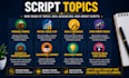 write high retention youtube scripts