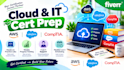 provide IT certification support for comptia, cisco ccna AWS