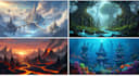 create fantasy environment concept art