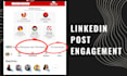 promote your linkedin post for organic reach