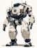 illustrate high quality futuristic mecha designs