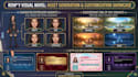 create a visual novel game using renpy code