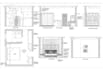 architectural floor plan for construction,section plan,2d elevation cad drawing
