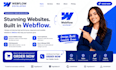 webflow website design responsive webflow website webflow developer