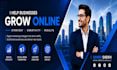 design a professional linkedin banner for your profile
