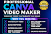 edit your videos professionally in canva pro