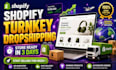 create a turnkey shopify dropshipping business for the US