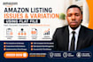 upload amazon listings issues variation using flat file