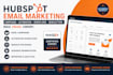 create hubspot email marketing campaigns and automation