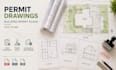 create permit drawings, building permit plans, site plan