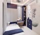 do bedroom interior design in 3d model