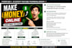 design attractive youtube thumbnail