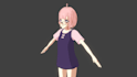 create 3d anime character model and rigging