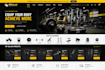 create responsive landing page in HTML CSS javascript