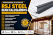 provide rsj steel beam calculations for loft conversion and wall removal