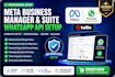 setup verified meta business account whatsapp business api business suit twilio