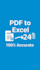 convert PDF to excel or word with 100 percent accuracy