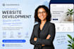 create a modern and responsive squarespace website