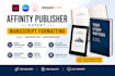 amazon kdp book, ebook upload lulu book publishing formatting affinity publisher