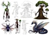 design characters and creatures with a unique style
