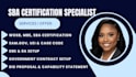 do wosb, mbe,sba certification, cage code, government contract, dbe and 8a setup