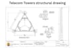 do shipping containers telecom towers pe sealed structural drawing calculation