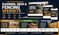 build high converting epoxy flooring, tile, fencing website with booking form