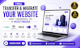 transfer 301 redirect seo migration your site jimdo squarespace wix to hostinger