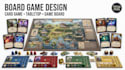 design board game, card game and tabletop game