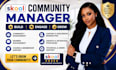 setup skool online community, skool community, skool online course skool manager