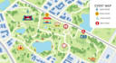 do vector map illustration and event map