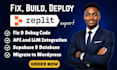 fix replit ai app debug replit code replit api integration deploy replit website