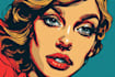 draw a vector pop art illustration