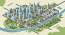 create a professional isometric map