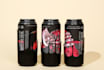 create energy drink, craft, beer can label design