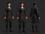 make semi realistic character design