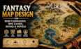 create fantasy map design for dnd campaigns, rpg games, books and novels