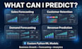 create a machine learning predictive model using python