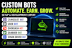 setup craigslist bot, uber bot, doordash bot, grabber bot, spark driver bot
