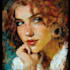 draw a digital oil painting art