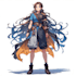 high quality a anime character an illustration
