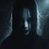 create anything dark art, horror, for cover art, merch
