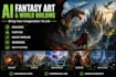create stunning ai generated images, artworks, characters and designs