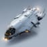 create sci fi spaceship art and futuristic illustrations