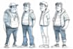 draw a cartoon character