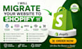 migrate wordpress website to shopify wix squarespace migration to shopify