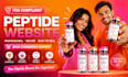 do peptide ecommerce website fda compliant peptide website supplement website