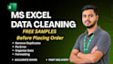 clean, fix, and format your excel file in 1 day